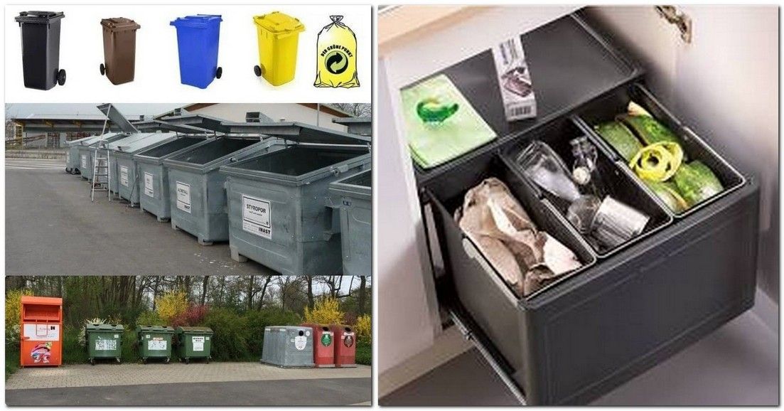 Mülltrennung / Waste sorting in Germany