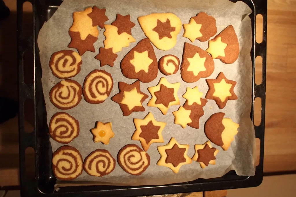 Weihnachtsplätzchen / Christmas cookies in Germany